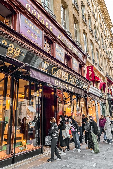 goyard store in paris france.